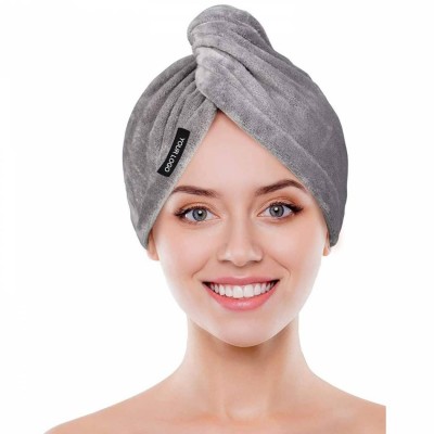 Microfiber Hair Towel Wrap For Women Super Absorbent Quick Dry Hair Turban For Drying Curly Long & Thick Hair