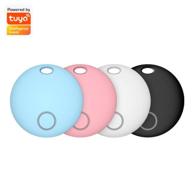 Tuya 1pcs Anti-lost Alarm Smart Tag Wireless Bluetooth Tracker Child Wallet Ipx7 Key Finder Locator Waterproof With 2 Battery